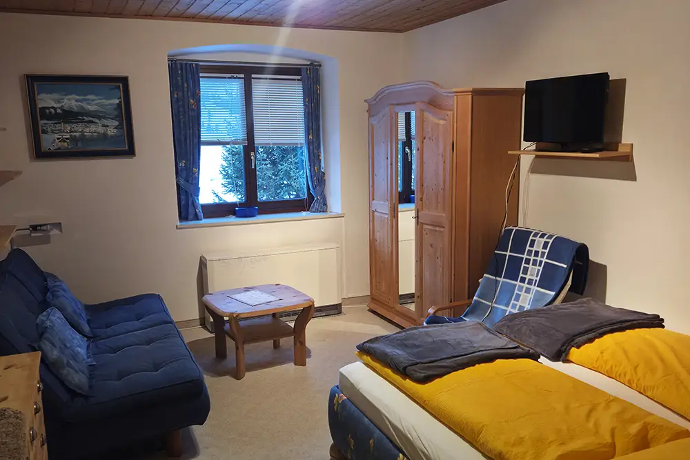Ferienwohnung Kreuzkogel - Schlafzimmer